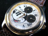 VINTAGE LORUS MICKEY MOUSE WATCH Wristwatch Chronograph Men Women